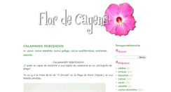 Desktop Screenshot of florcayena.com
